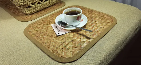 Pack_Of_4_Table_Mat_With_Runner_|_Foldable_Handwoven_Organic_|Made_With_Banig_(Sitalpati_)