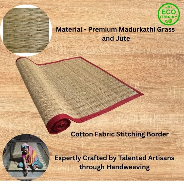 Chatai_Floor_Mat_|_Foldable_Handwoven_Organic_|Made_With_Madurkathi_|_Best_For_Sleeping,_Sitting,_Yoga