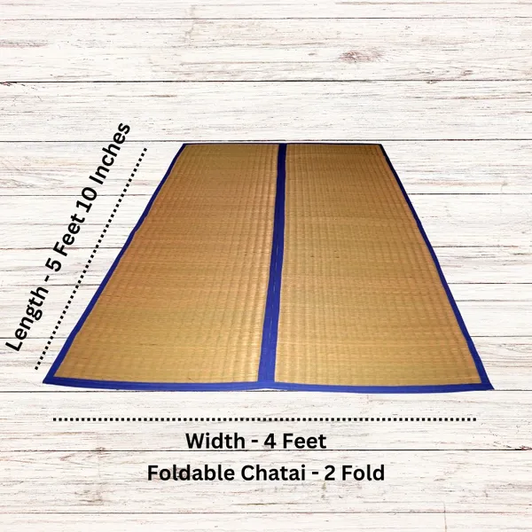 Chatai_Floor_Mat_|_Foldable_Handwoven_Organic_|Made_With_Madurkathi_|_Best_For_Sleeping,_Sitting,_Yoga