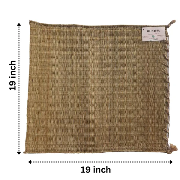 Pooja_Aasan_|_Foldable_Handwoven_Organic_|Made_With_Madurkathi_|_Best_For_Japa,_Sitting,_Meditation
