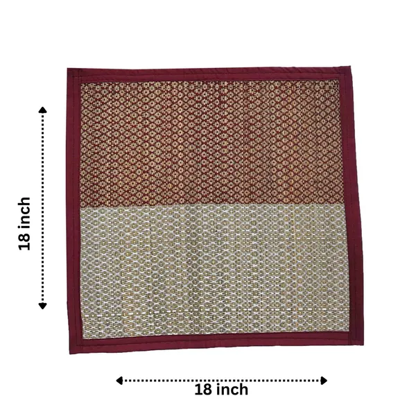 Pooja_Aasan_|_Foldable_Handwoven_Organic_|Made_With_Madurkathi_|_Best_For_Japa,_Sitting,_Meditation