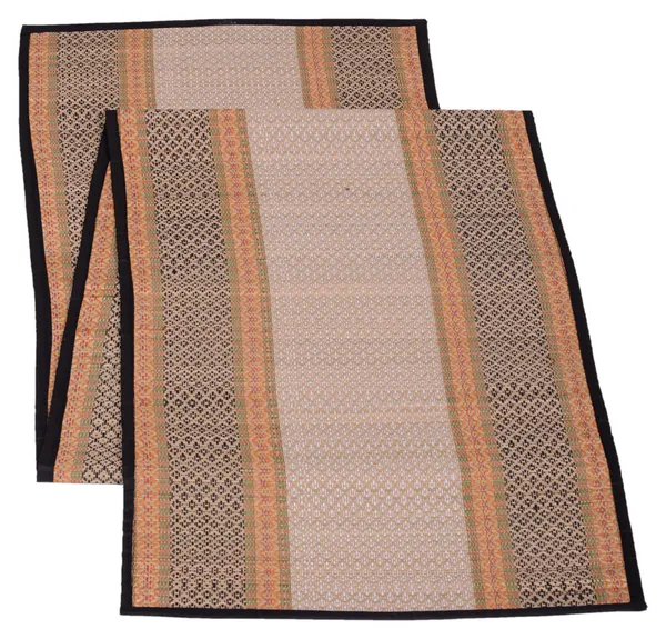 Pack_Of_6_Table_Mat_With_Runner_And_6_Coasters_|_Foldable_Handwoven_Organic_|Made_With_Madurkathi