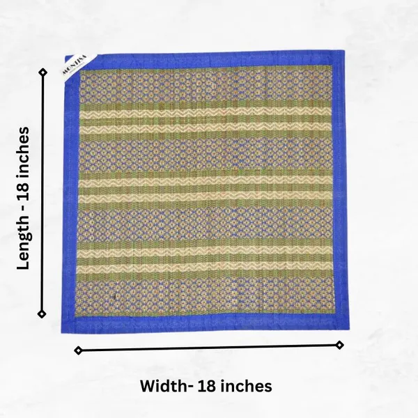 Pooja_Aasan_|_Foldable_Handwoven_Organic_|Made_With_Madurkathi_|_Best_For_Japa,_Sitting,_Meditation