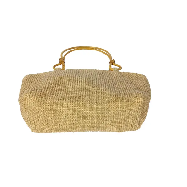 MONTISA_Hand_bag_made_of_Dobby_Jute_|_type_of_Half_Moon_Bag_|_Cane_Handel_with_Handcrafted_designed_Flower-02