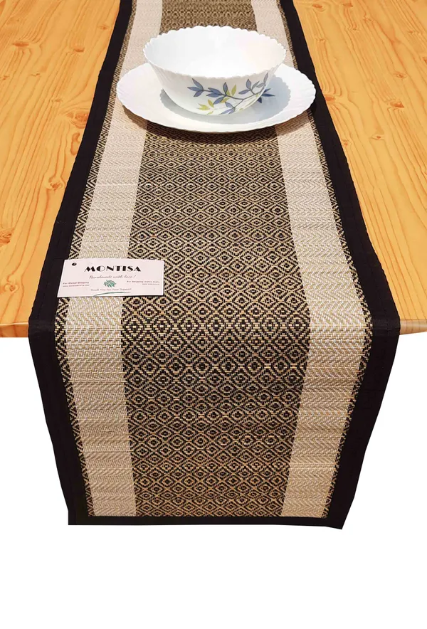 Pack_Of_6_Table_Mat_With_Runner_And_6_Coasters_|_Foldable_Handwoven_Organic_|Made_With_Madurkathi