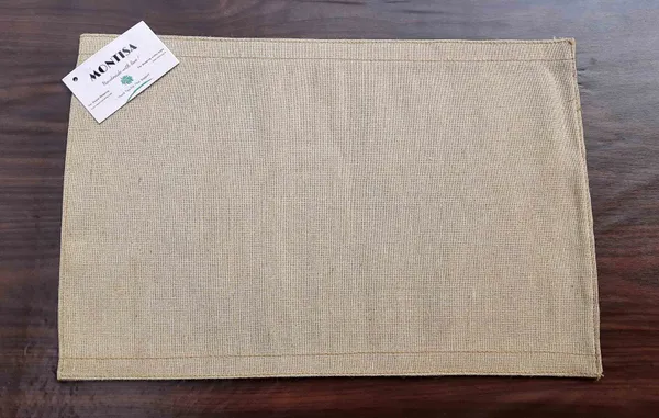 Pack_Of_6_Table_Mat_With_Runner_|_Foldable_Handwoven_Organic_|Made_With_Burlap_Jute_Fabric