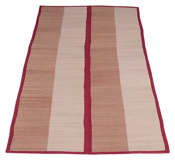 Chatai_Floor_Mat_|_Foldable_Handwoven_Organic_|Made_With_Madurkathi_|_Best_For_Sleeping,_Sitting,_Yoga