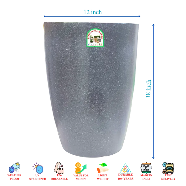 Grey_Marble_Fibre_Curve_Tower_Pot_-_With_Italian_Design_And_Marble_Finish_(_12_Inch_Dia_X_18_Inch_Height_)