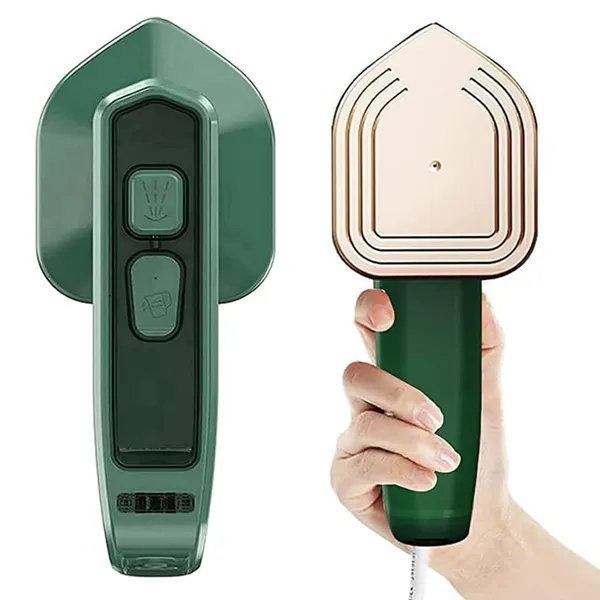 Green_Portable_Iron_and_Steamer_|_2_in_1_device_for_your_Home