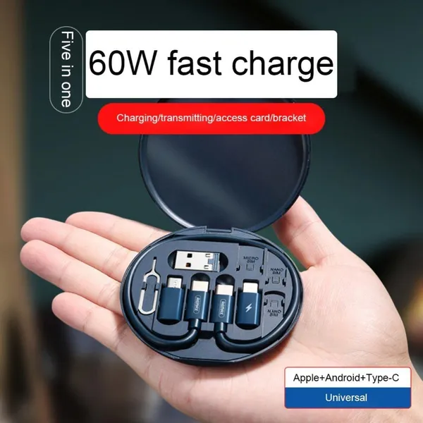 Multicolor_5_In_1_Universal_Charging_Kit