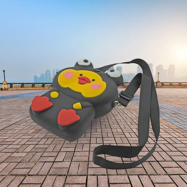 Multicolor_Cute_Silicone_Cartoon_Girls_Backpack_(1_Pc)