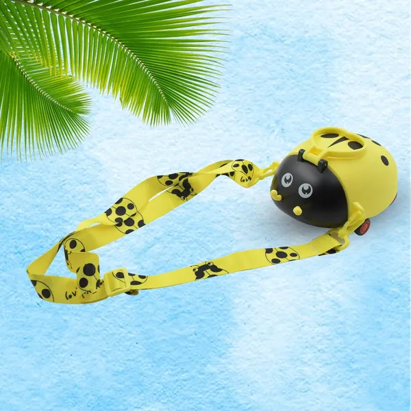 Multicolor_Cute_Plastic_Bug_Shape_Water_Bottle_With_Adjustable_Shoulder_Strap_For_Kids_(1_Pc)