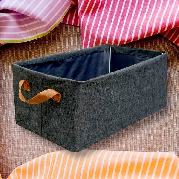 Multicolor_Cotton_And_Linen_Foldable_Storage_Box_With_Lid_And_Handles_(45_Cm)