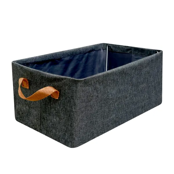 Multicolor_Cotton_And_Linen_Foldable_Storage_Box_With_Lid_And_Handles_(45_Cm)