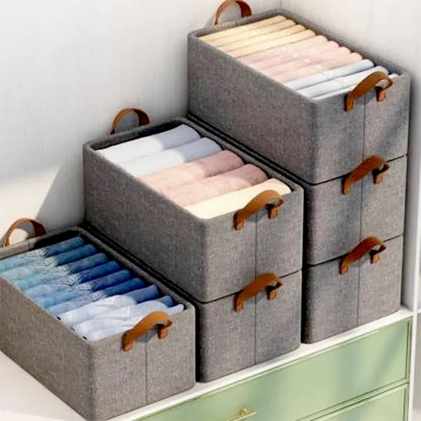 Multicolor_Cotton_And_Linen_Foldable_Storage_Box_With_Lid_And_Handles_(45_Cm)
