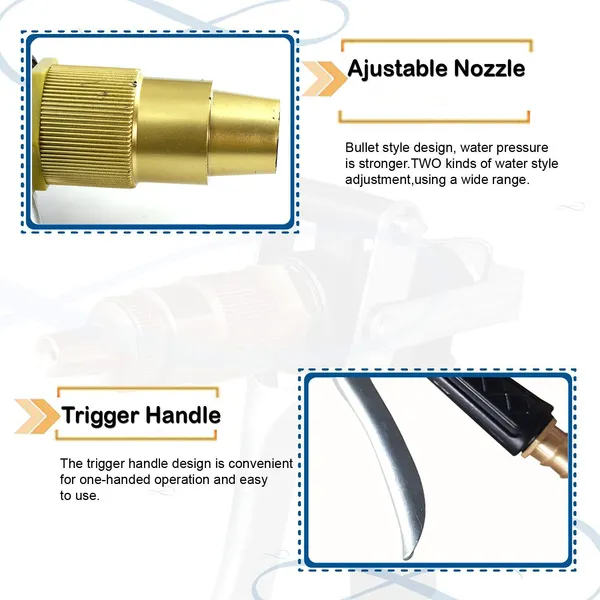 Gold_Durable_Trigger_Hose_Nozzle_Spray_Gun