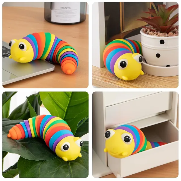 Multicolor_3D_Rainbow_Color_Plastic_Slug_Fidget_Toys_(1_Pc)