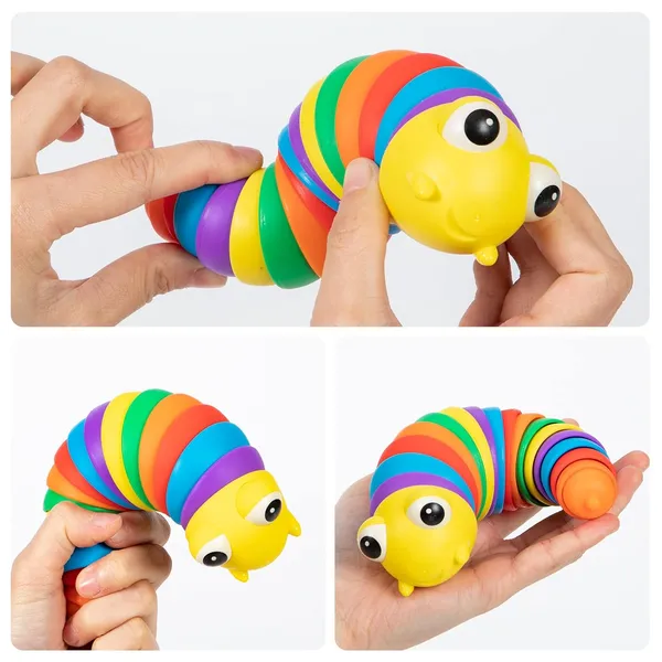 Multicolor_3D_Rainbow_Color_Plastic_Slug_Fidget_Toys_(1_Pc)
