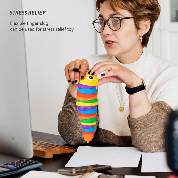 Multicolor_3D_Rainbow_Color_Plastic_Slug_Fidget_Toys_(1_Pc)