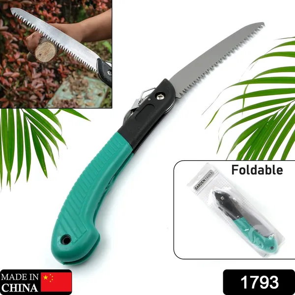 Green_Folding_Pruning_Saws_For_Tree_Trimming_Camping