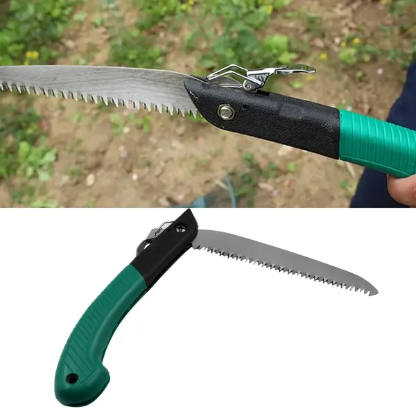 Green_Folding_Pruning_Saws_For_Tree_Trimming_Camping