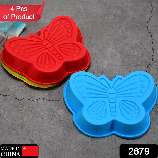 Multicolor_Silicone_Butterfly_Shape_Cake_Cup_Liners_(Pack_Of_4)