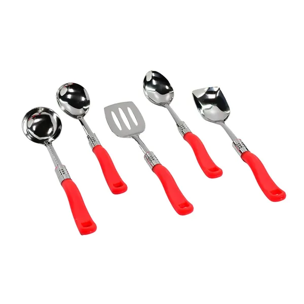 Multicolor_Stainless_Steel_Serving_Spoon_Set_(5_Pcs)