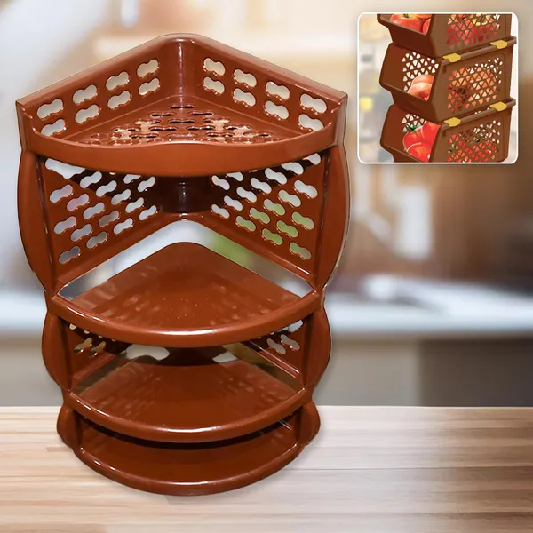 Brown_Multi-Purpose_3_Layer_Plastic_Corner_Rack_|_Big_Plastic_Wall_Shelf
