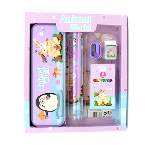 Multicolor_School_Supplies_Stationery_Kit_For_Kids_(12_Pcs)