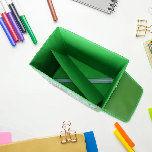 Multicolor_Foldable_Bus_Shape_Toy_Box_Storage_With_Lid