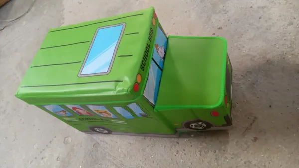 Multicolor_Foldable_Bus_Shape_Toy_Box_Storage_With_Lid