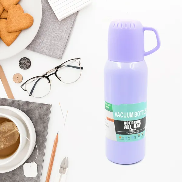 Multicolor_Stainless_Steel_Vacuum_Flask_Set_With_3_Cup_(Approx_500Ml)