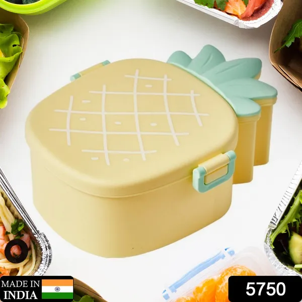 Multicolor_Cute_Pineapple_Shaped_Kids_Lunch_Box_With_Spoon_&_Fork_(1_Pc)