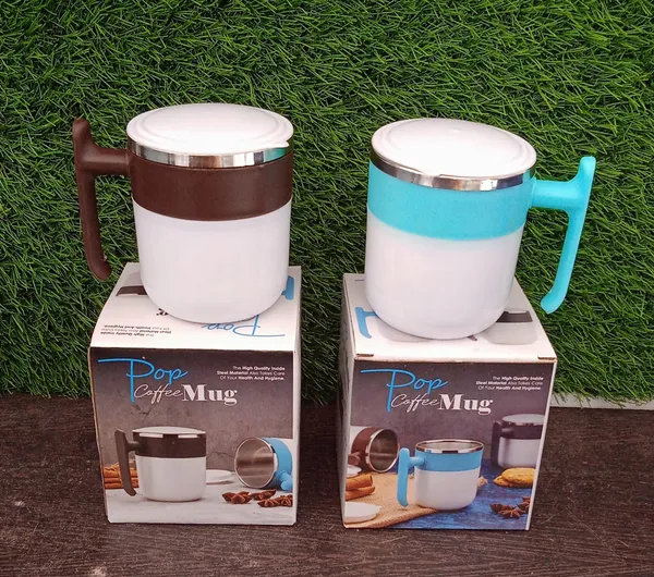 Multicolor_Stainless_Steel_Lid_Cover_Hot_Coffee/Tea_Mug_(1_Pc_)