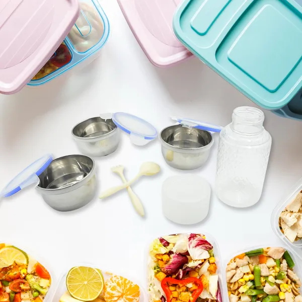 Multicolor_3_Stainless_Steel_Containers_With_Plastic_Lid_Lunch_Box_|_Spoon_&_Fork_|_Plastic_Bottle_|_Insulated_Fabric_Bag_|_Leak_Proof_|_Microwave_Safe_(6_Pcs)