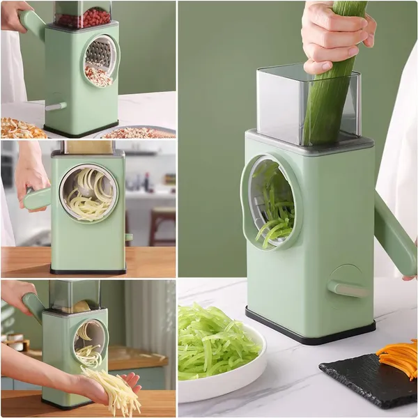 Multicolor_Stainless_Steel_Vegetable_Chopper_With_6_Blades