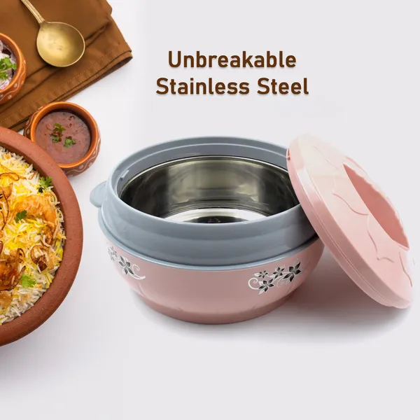 Multicolor_Steel_Floral_Print_Insulated_Casserole_Box_(4500_Ml)