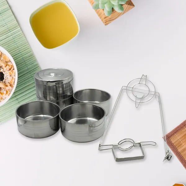 Multicolor_Stainless_Steel_Leakproof_5_Compartment_Round_Lunch_Box_(16X5_Inch)
