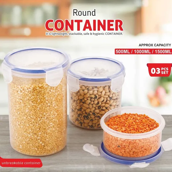 Multicolor_Leakproof_&_Airtight_Round_Food_Storage_Set_(3_Pc)_(500_Ml_|_1000_Ml_|_1500_Ml)