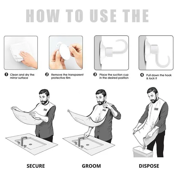 Black_Apron_Hair_Clippings_Catcher_Grooming_Bib