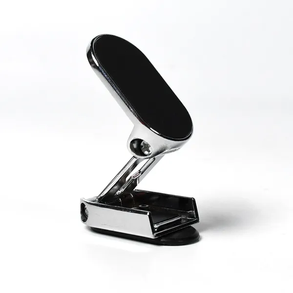 Silver_Magnetic_Car_Phone_Holder_|_360_Degree_Rotating