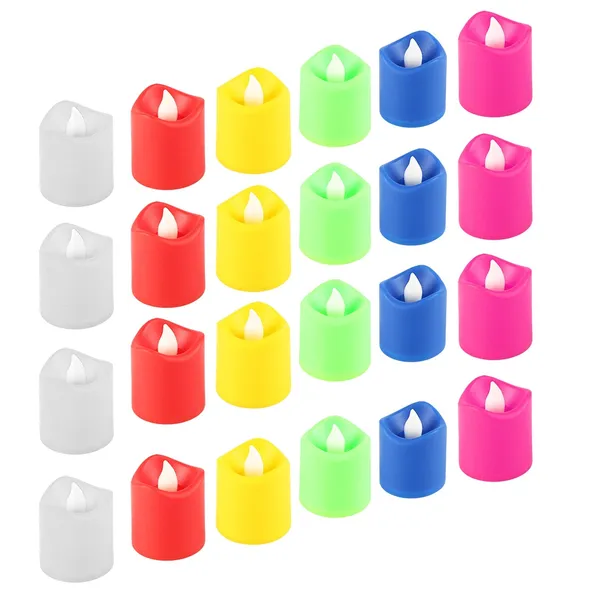 Multicolor_Premium_Led_Tealight_Candles_(Pack_Of_24)