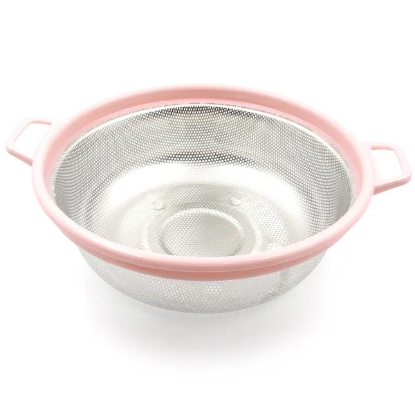 Multicolor_Stainless_Steel_Colander_With_Handle_-_Large_Metal_Mesh_Basket_Strainer_(1_Pc)