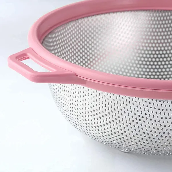 Multicolor_Stainless_Steel_Colander_With_Handle_-_Large_Metal_Mesh_Basket_Strainer_(1_Pc)