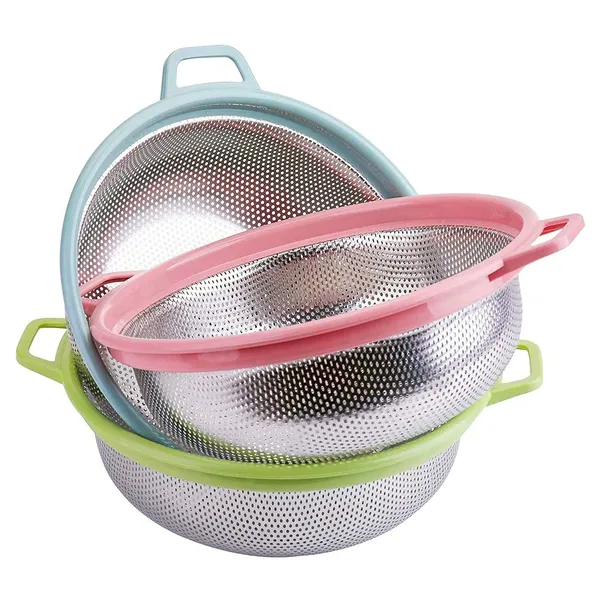 Multicolor_Stainless_Steel_Colander_With_Handle_-_Large_Metal_Mesh_Basket_Strainer_(1_Pc)