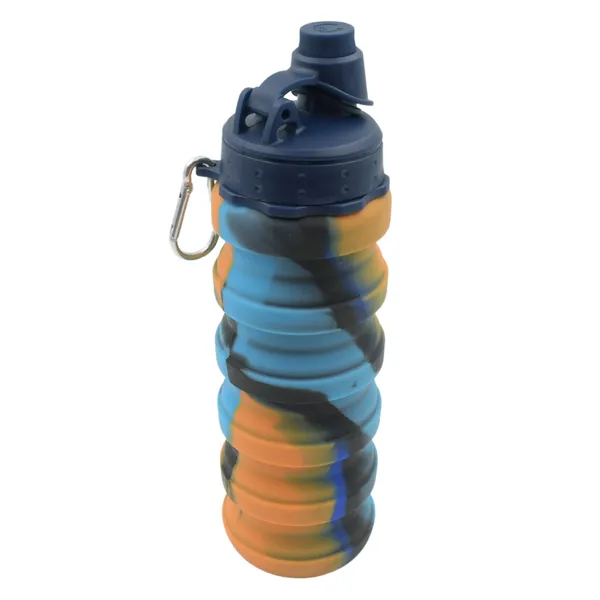 Multicolor_Silicone_Leak_Proof_Portable_Foldable_Water_Bottle_(1_Pc)_(24_Cm)