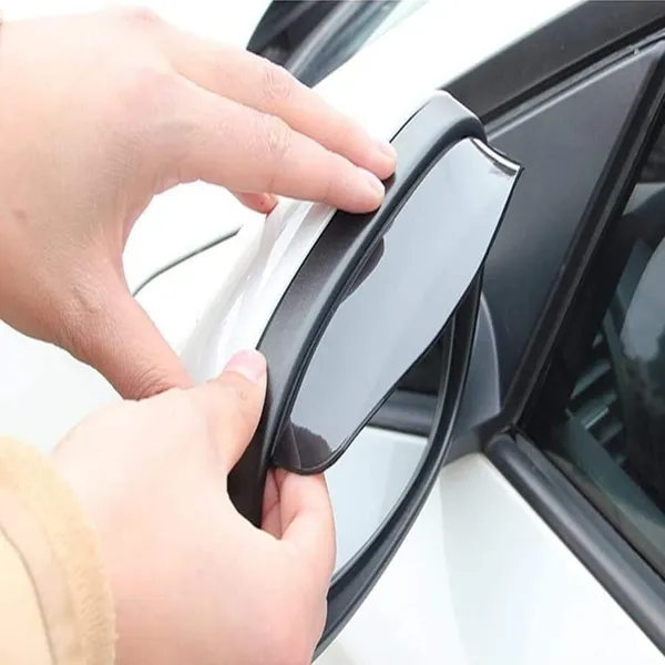 Pack_of_2_Black_Mirror_Rain_Protector_For_Car_|_Eyebrow_Cover_Mirror_Sun_Visor_Shield_1_Pair_Auto_Universal