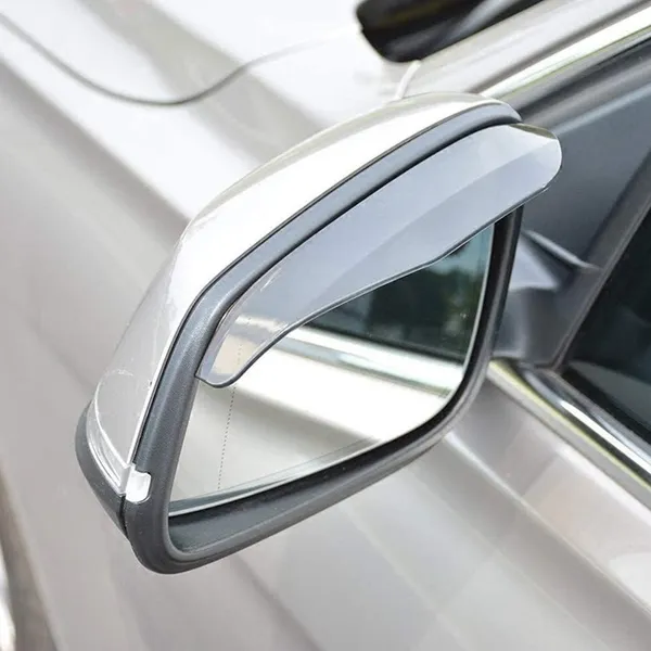Pack_of_2_Black_Mirror_Rain_Protector_For_Car_|_Eyebrow_Cover_Mirror_Sun_Visor_Shield_1_Pair_Auto_Universal