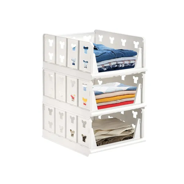 Multicolor_3_Layer_Stackable_Multifunctional_Foldable_Drawer_Shelf_Basket_(1_Pc)