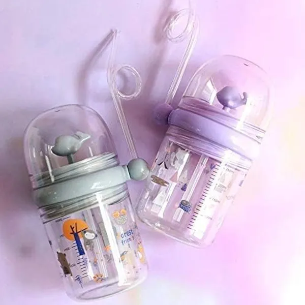 Multicolor_Whale_Spray_Sippy_Cup_(1_Pc):_Straw,_Lid,_Spill-Proof,_Fun_Water_Play